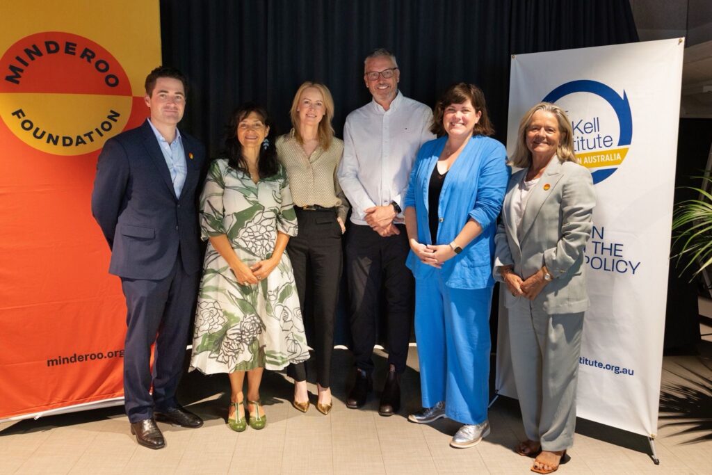Image of Minderoo and McKell Institute forum of presenters