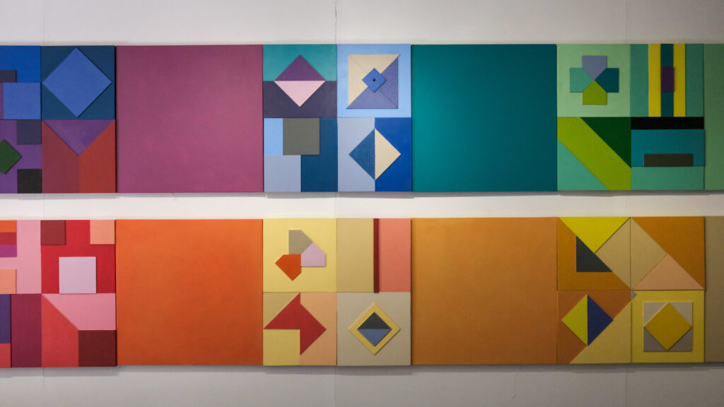 geometric shapes and colours