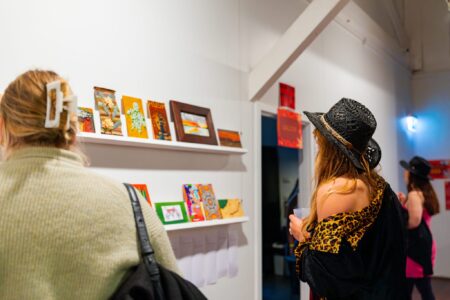 Balmy Nights 2025 exhibition, photo by Rosie Henderson