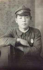 Hiroshi Hamaguchi age 17. “My Grandmother says I inherited his eyes, his curiosity and his adventurous nature.” Halim Mellick