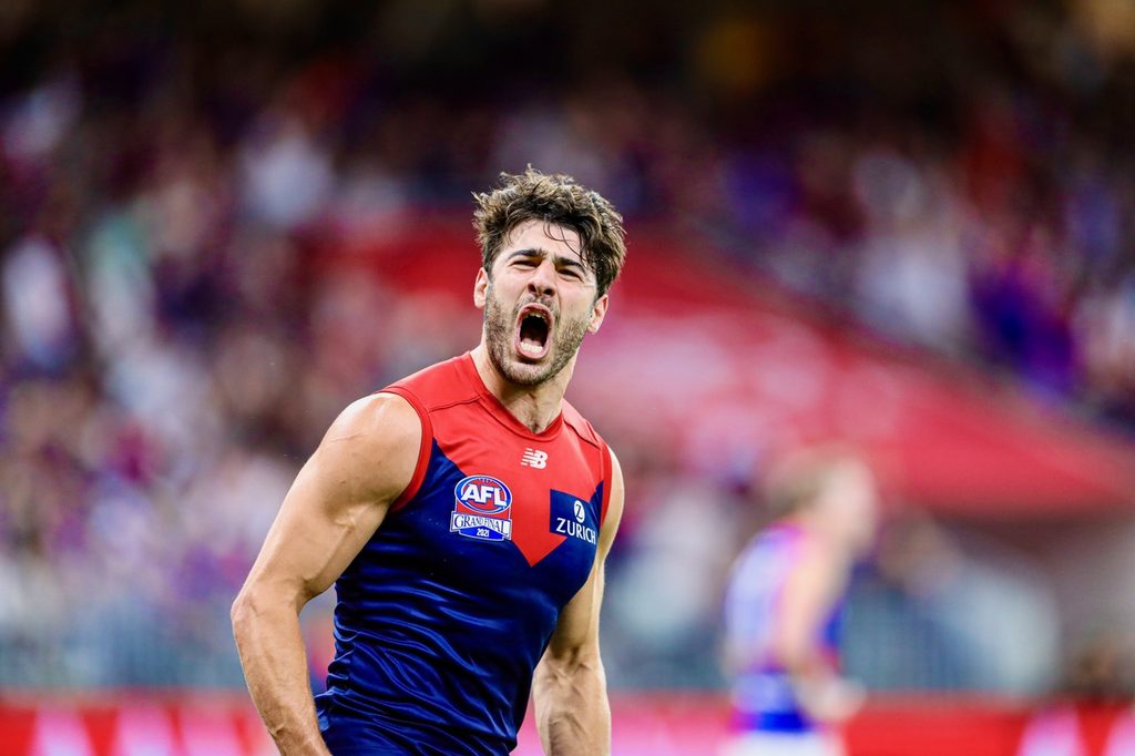 Christian Petracca photographed by Halim Mellick at the 2021 AFL Grand Final